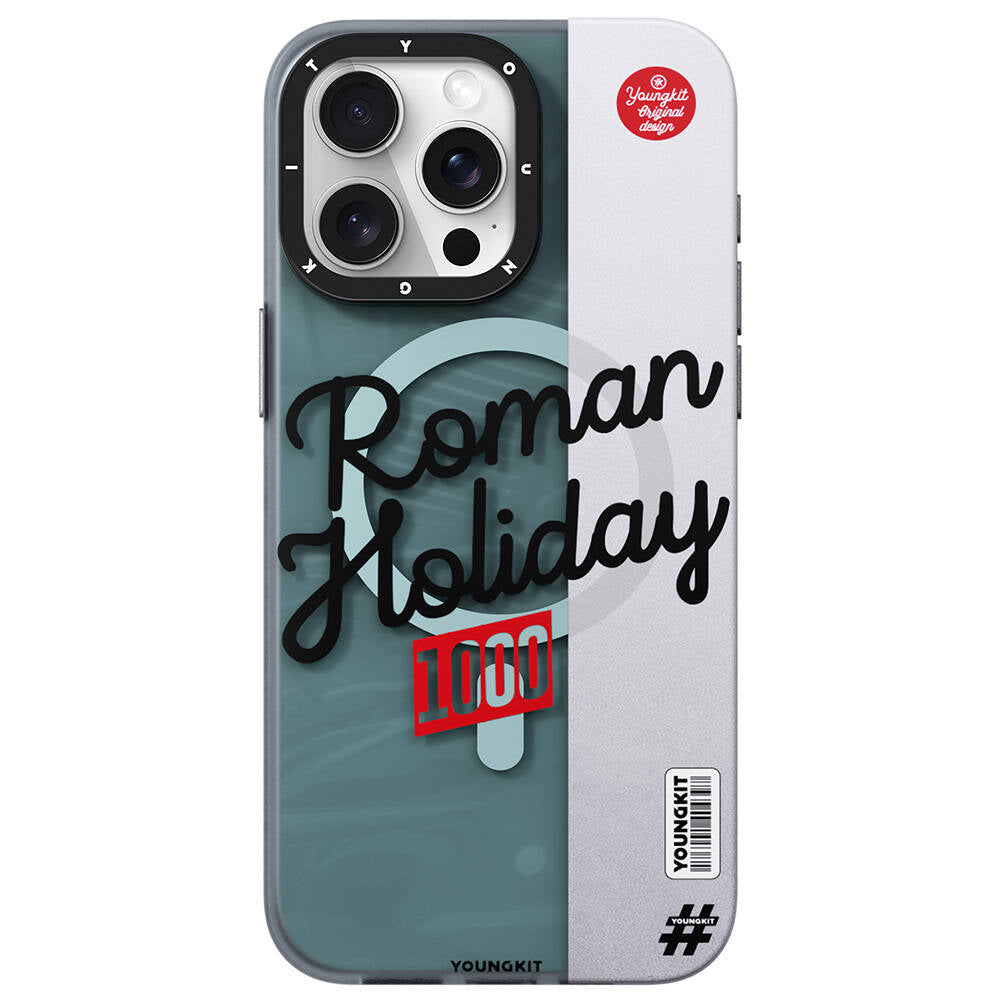 Youngkit Motorcycle Legend Serisi iPhone 15 Pro Max Magsafe Şarj Özellikli Telefon Kılıfı - 11