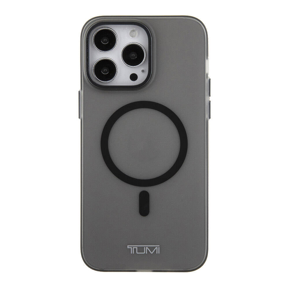 TUMI iPhone 15 Pro Orjinal Lisanslı M-safe Şarj Özellikli Buzlu Mat Telefon Kılıfı