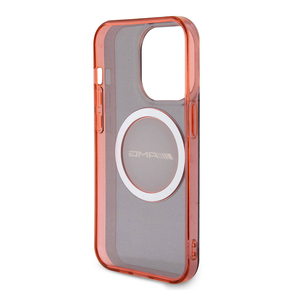 AMG iPhone 15 Pro Max Orjinal Lisanslı M-safe Şarj Özellikli Transparan Timeless Telefon Kılıfı