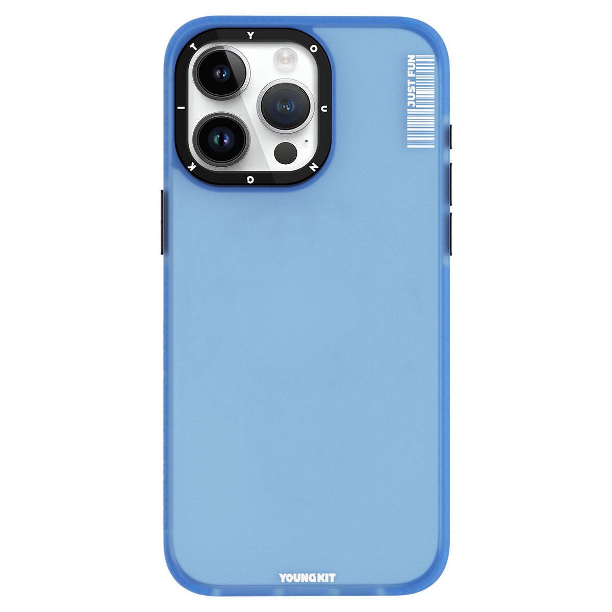 Youngkit Colored Sand Serisi iPhone 15 Pro Max Kılıf Buzlu Mat Tasarım Telefon Kılıfı - 2