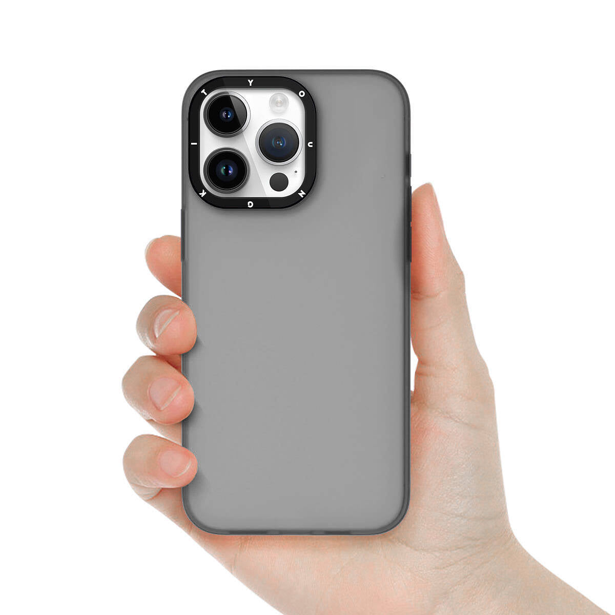 Youngkit Hidden Sand Serisi iPhone 15 Pro Max Kılıf Buzlu Mat Tasarım Telefon Kılıfı - 2