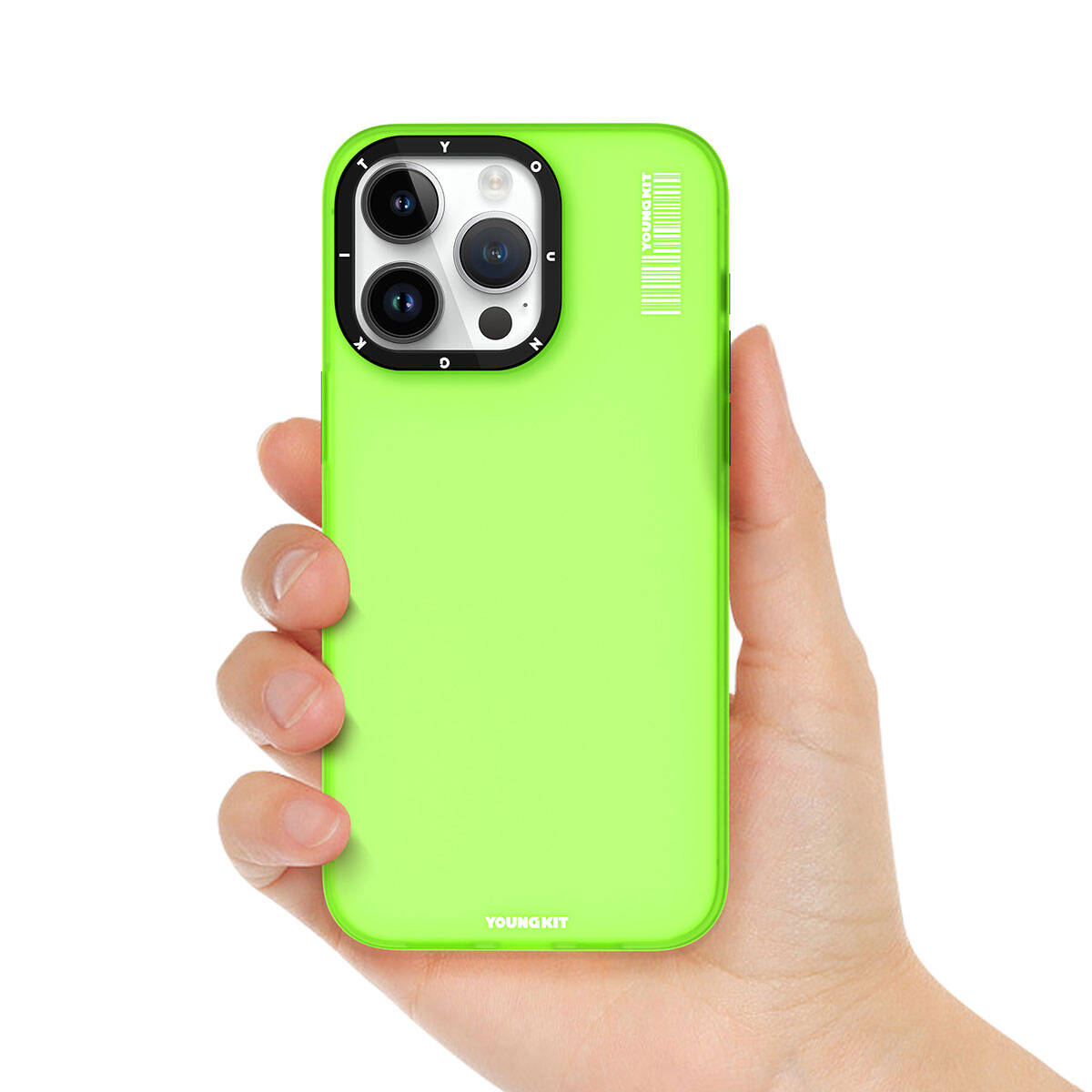 Youngkit Hidden Sand Serisi iPhone 15 Pro Max Kılıf Buzlu Mat Tasarım Telefon Kılıfı - 7