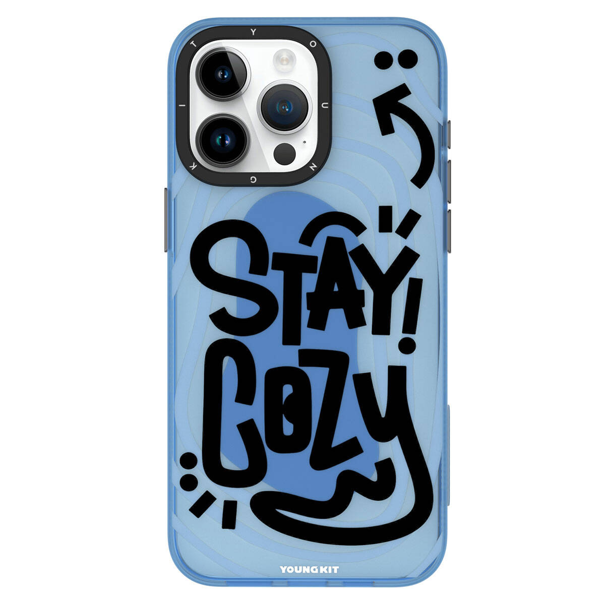 Youngkit Happy Hearth Serisi iPhone 15 Pro Max Desenli Telefon Kılıfı - 8