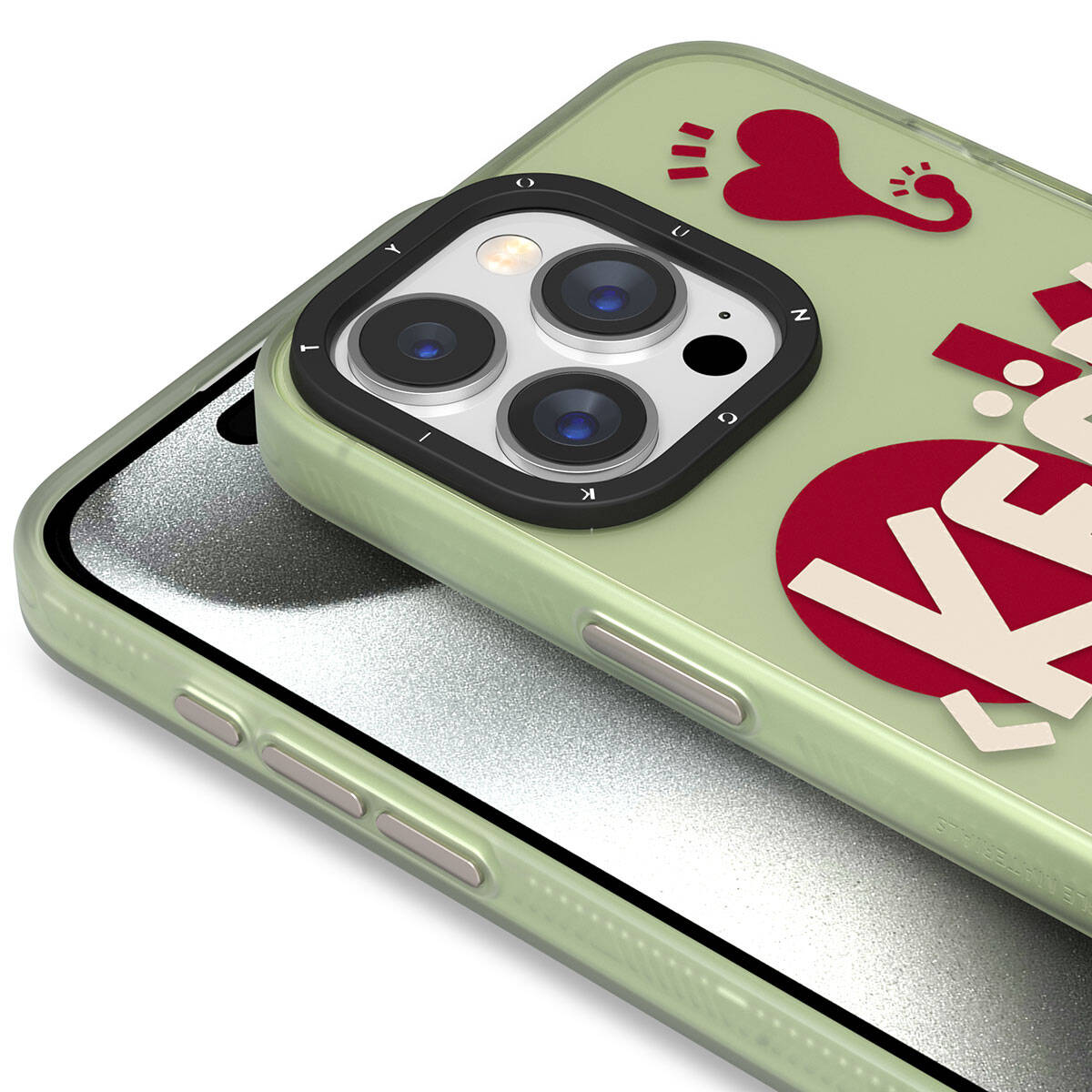 Youngkit Happy Hearth Serisi iPhone 15 Pro Max Desenli Telefon Kılıfı - 11
