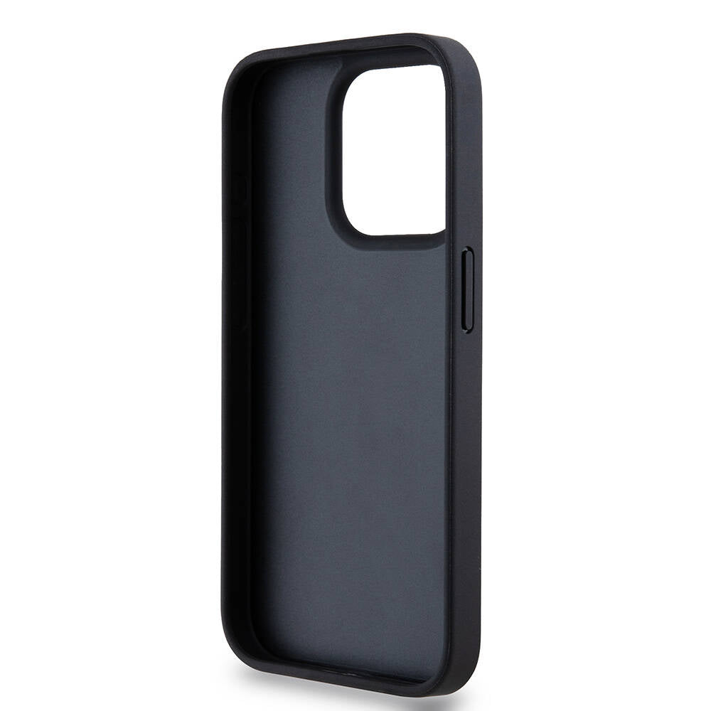 DKNY iPhone 15 Pro Max Orjinal Lisanslı 3D Yazılı Repeat Texture Pattern Kılıf
