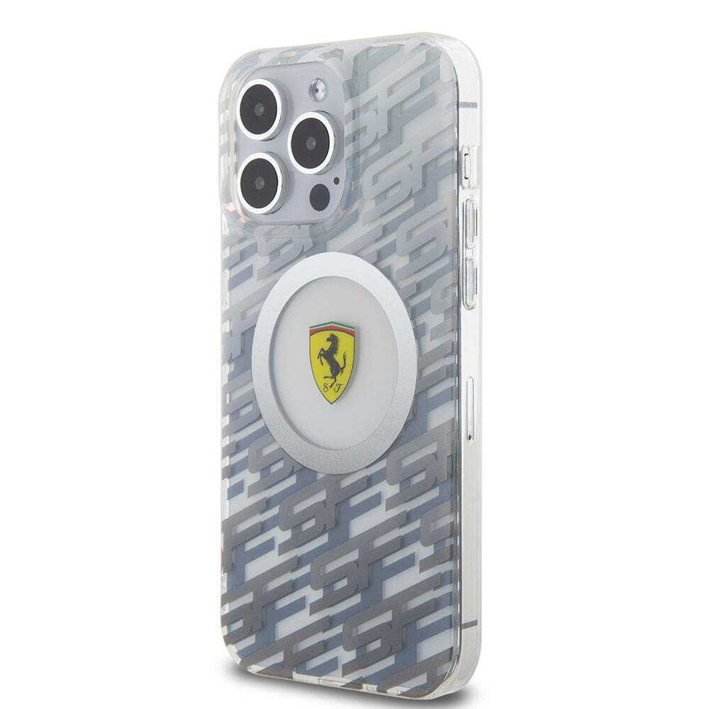 Ferrari iPhone 15 Pro Max Orjinal Lisanslı M-safe Şarj Özellikli Multi SF Kılıf