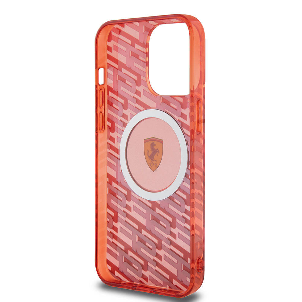 Ferrari iPhone 15 Pro Max Orjinal Lisanslı M-safe Şarj Özellikli Multi SF Kılıf