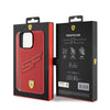 Ferrari iPhone 15 Pro Max Orjinal Lisanslı PU Delikli Arka Yüzey Metal Logolu Dikişli Büyük SF Yazılı Kılıf Ferrari iPhone 15 Pro Max Orjinal Lisanslı PU Delikli Arka Yüzey Metal Logolu Dikişli Büyük SF Yazılı Kılıf