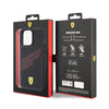 Ferrari iPhone 15 Pro Max Orjinal Lisanslı PU Delikli Arka Yüzey Metal Logolu Dikişli Büyük SF Yazılı Kılıf Ferrari iPhone 15 Pro Max Orjinal Lisanslı PU Delikli Arka Yüzey Metal Logolu Dikişli Büyük SF Yazılı Kılıf