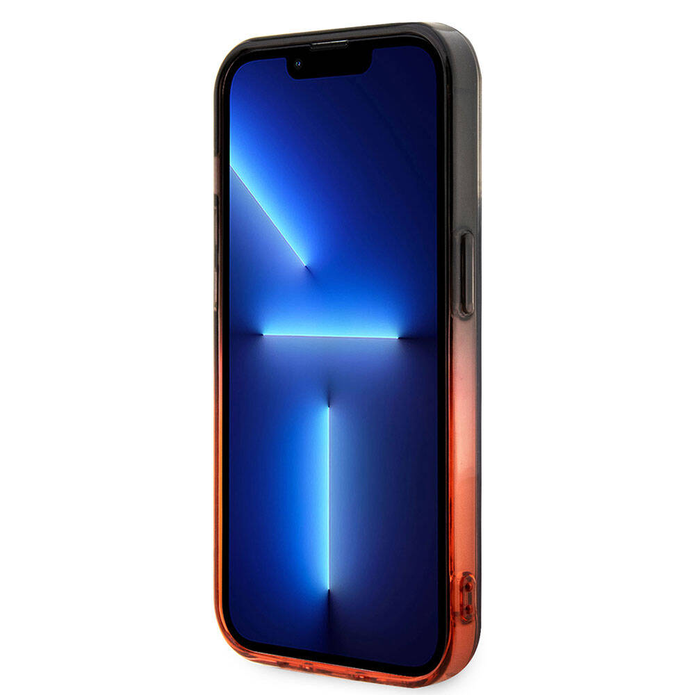 Ferrari iPhone 15 Pro Max Orjinal Lisanslı Transparan SF Yazılı Kenarları Renk Geçişli Telefon Kılıfı