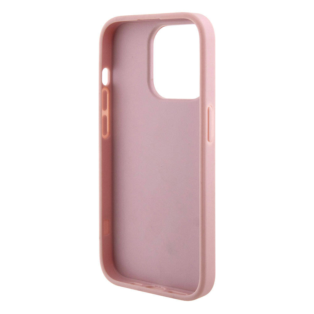 Guess iPhone 15 Pro Max Orjinal Lisanslı 4G Büyük Metal Logolu Glitter Telefon Kılıfı - 20