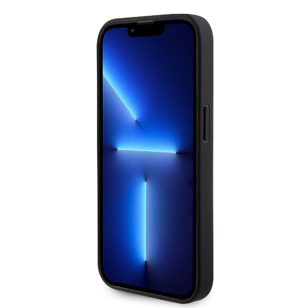 Guess iPhone 15 Pro Max Orjinal Lisanslı Delikli Yazı ve 4G Glitter Büyük Metal Logolu Telefon Kılıfı - 19