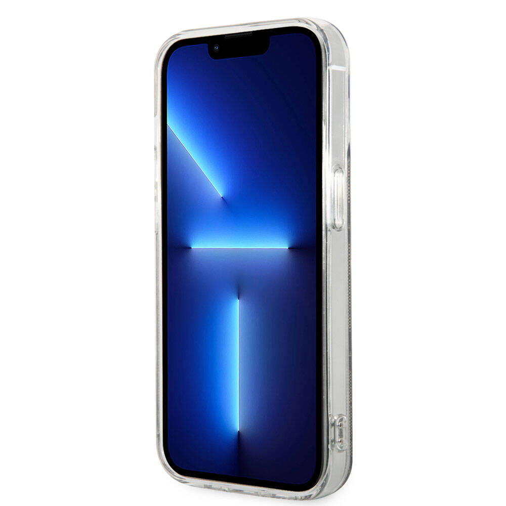 Guess iPhone 15 Pro Max Orjinal Lisanslı Magsafe Şarj Özellikli Yazı Logolu 4G Desenli Telefon Kılıfı - 9