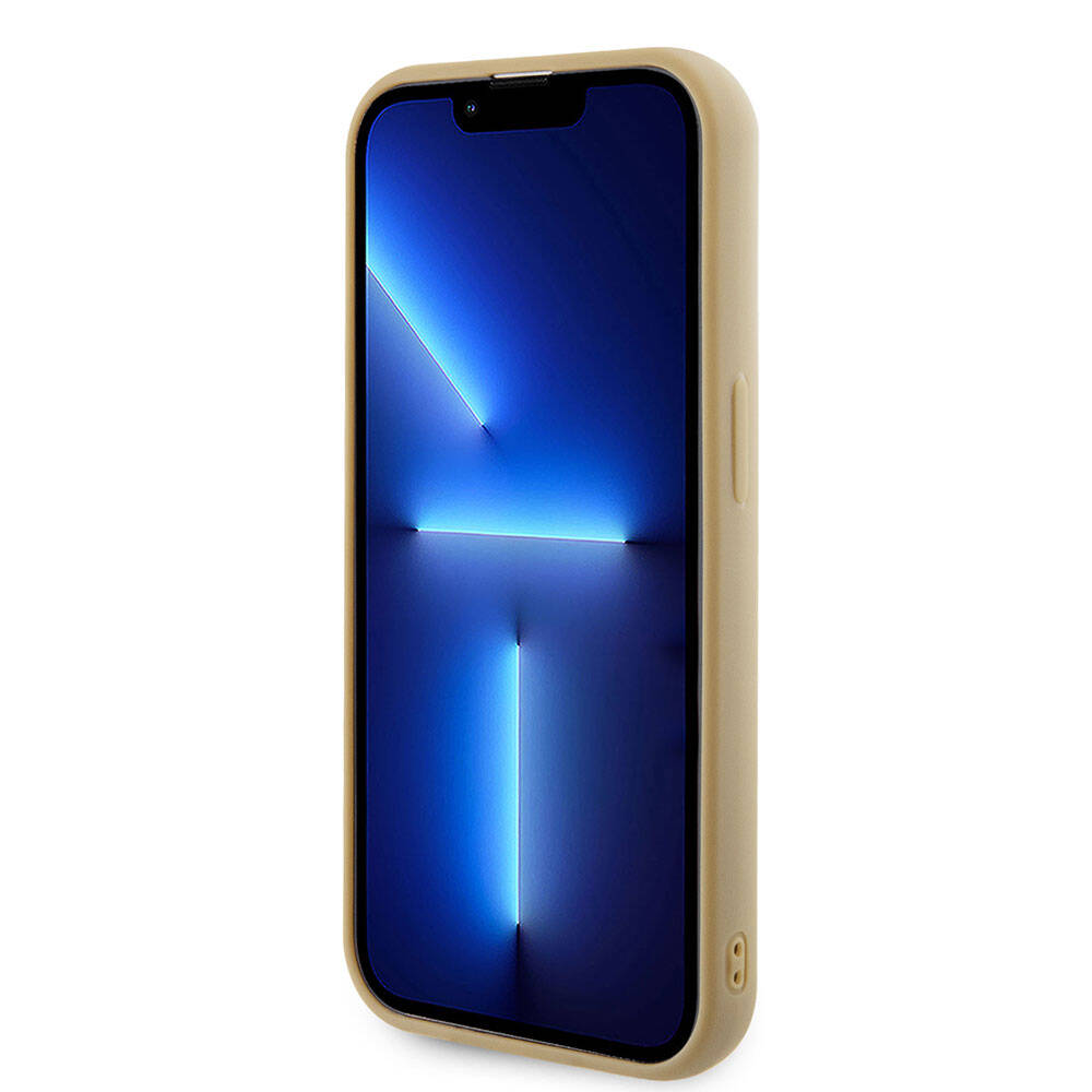 Guess iPhone 15 Pro Max Orjinal Lisanslı Yazı Logolu Disco Script Metal Telefon Kılıfı - 4
