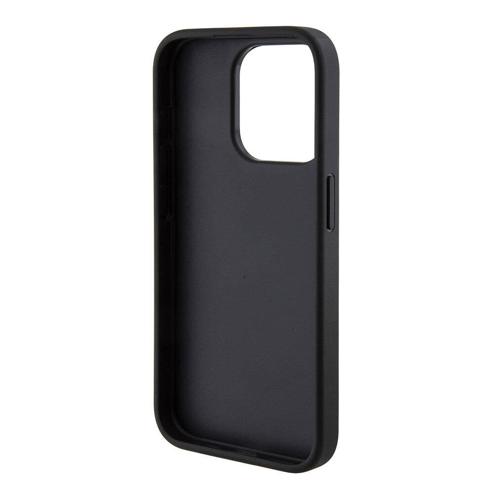 Karl Lagerfeld iPhone 15 Pro Max Kartlıklı Saffiano 3D RSG Logo Orjinal Lisanslı Telefon Kılıfı - 6