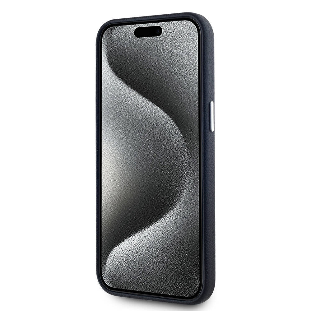 Karl Lagerfeld iPhone 15 Pro Max Orjinal Lisanslı KL Yazılı Hotel Telefon Kılıfı - 5