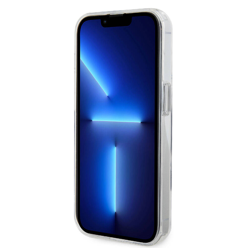 Karl Lagerfeld iPhone 15 Pro Max Orjinal Lisanslı Magsafe Şarj Özellikli K&C İkonik Baskılı Ring Standlı Telefon Kılıfı - 4