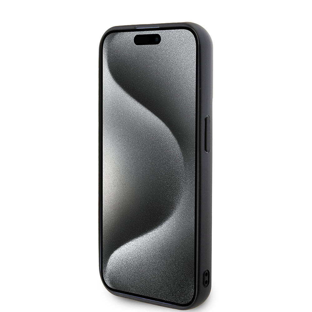 Karl Lagerfeld iPhone 15 Pro Max Kılıf Silikon 3D K&C Logo Orjinal Lisanslı Telefon Kılıfı - 2