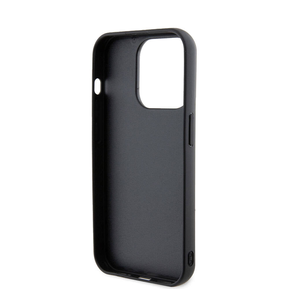 Karl Lagerfeld iPhone 15 Pro Max Kılıf Silikon 3D K&C Logo Orjinal Lisanslı Telefon Kılıfı - 6