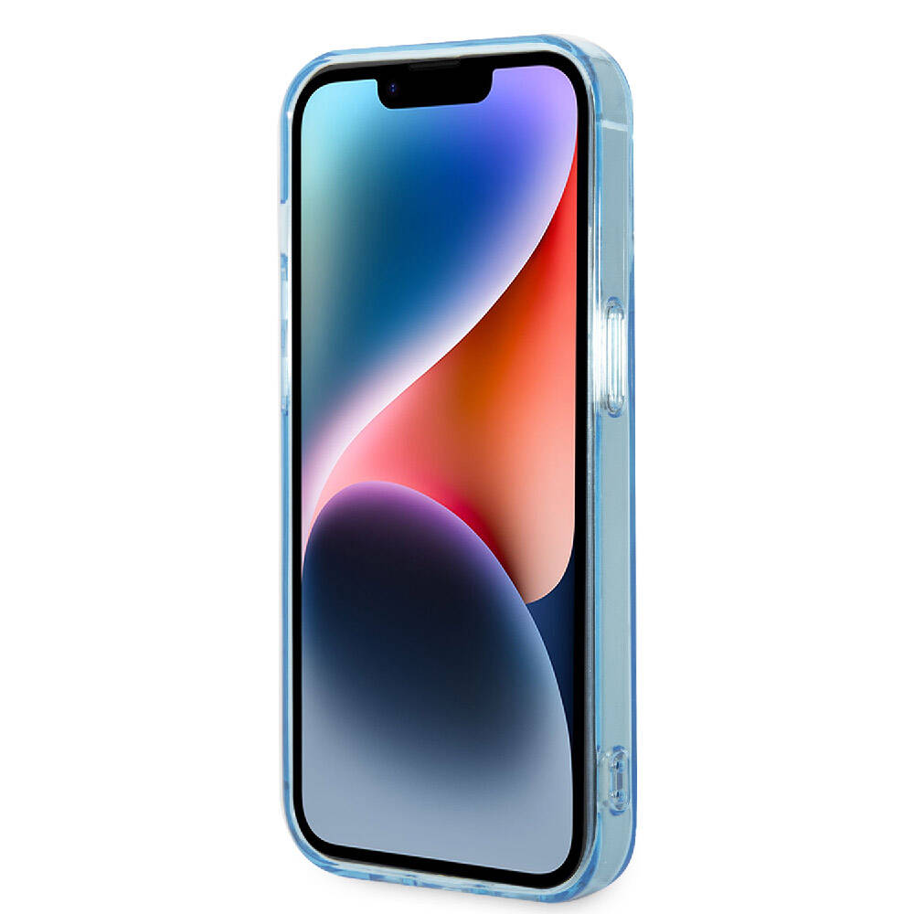 Lacoste iPhone 15 Pro Max Orjinal Lisanslı Magsafe Şarj Özellikli Transparan Timsah Logo Baskılı Telefon Kılıfı - 5