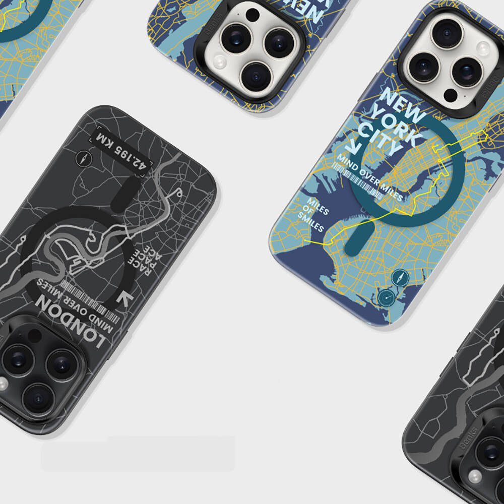 Benks City Serisi iPhone 15 Pro Max M-safe Şarj Özellikli Telefon Kılıfı