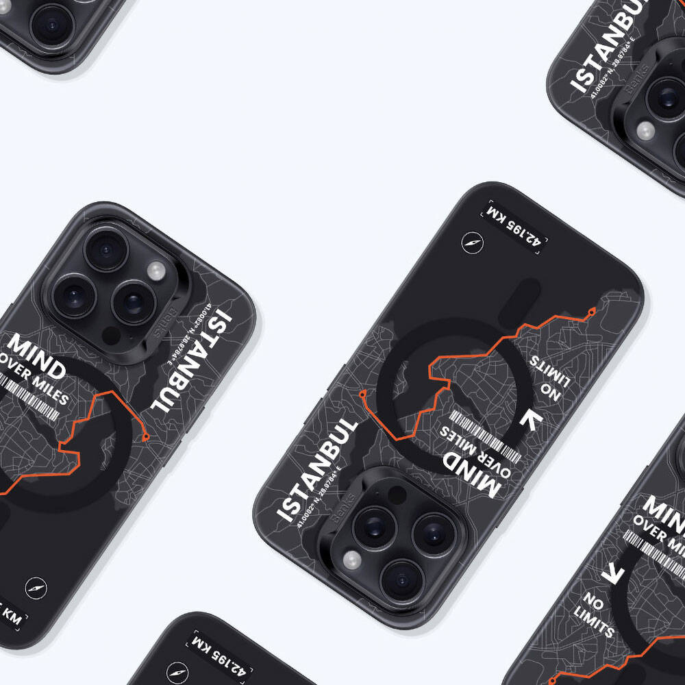 Benks City Serisi iPhone 15 Pro Max M-safe Şarj Özellikli Telefon Kılıfı