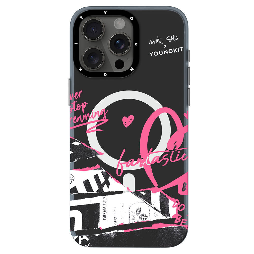 Youngkit Dreamland Serisi iPhone 15 Pro Max Magsafe Şarj Özellikli Shu Tasarımlı Telefon Kılıfı - 2
