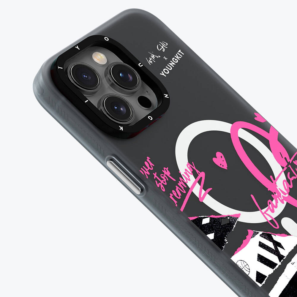 Youngkit Dreamland Serisi iPhone 15 Pro Max Magsafe Şarj Özellikli Shu Tasarımlı Telefon Kılıfı - 3