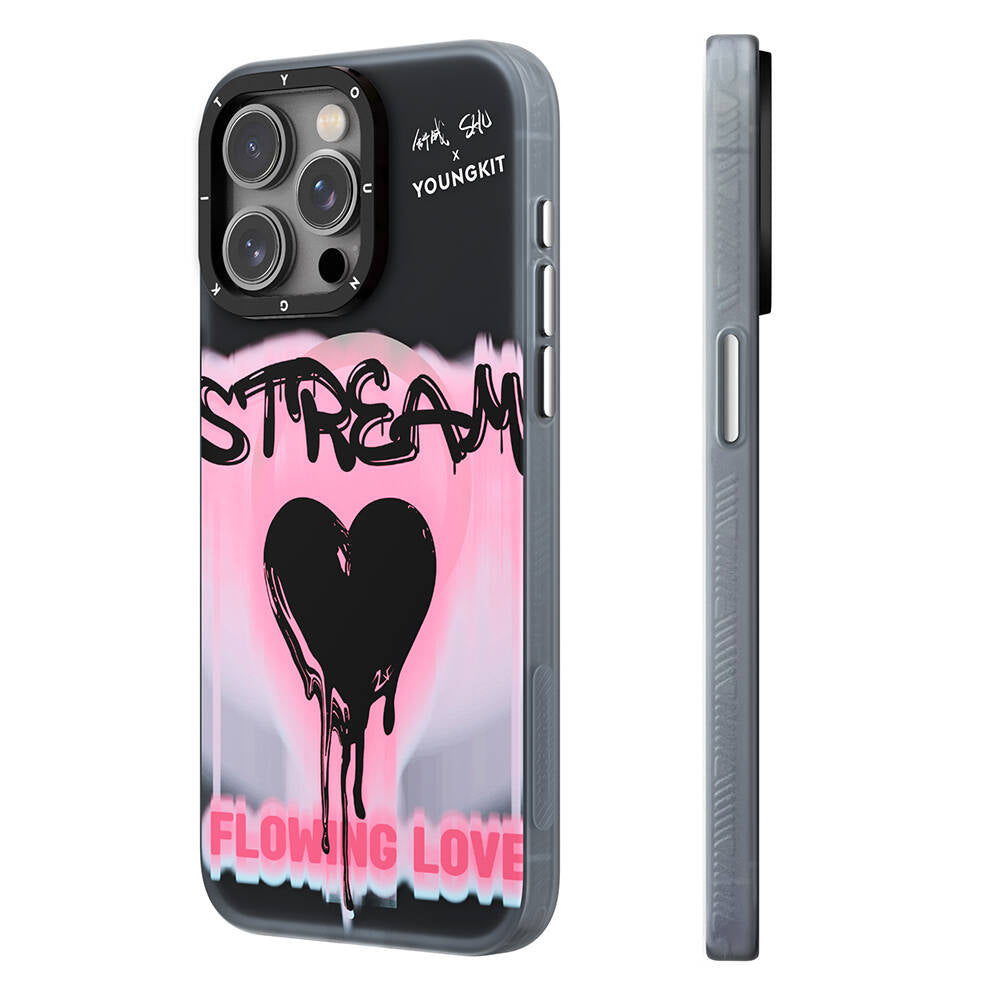 Youngkit Dreamland Serisi iPhone 15 Pro Max Magsafe Şarj Özellikli Shu Tasarımlı Telefon Kılıfı - 5