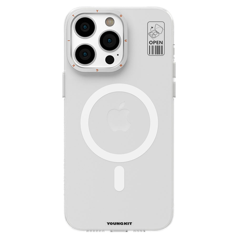 YoungKit Hermit Bracket Serisi iPhone 15 Pro Max Magsafe Şarj Özellikli Standlı Telefon Kılıfı - 6