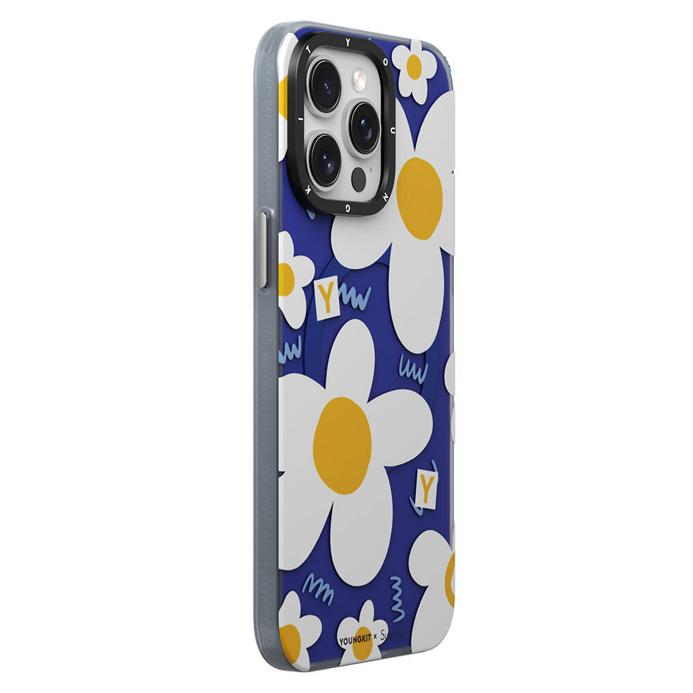 Youngkit Spring Breeze Serisi iPhone 15 Pro Max Magsafe Sunshine Tasarımlı Telefon Kılıfı - 3