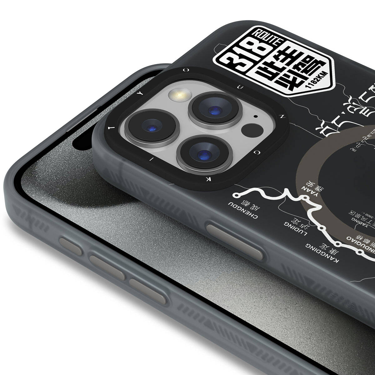 Youngkit 318 Road Serisi iPhone 15 Pro Max Kılıf Magsafe Şarj Özellikli Telefon Kılıfı - 2