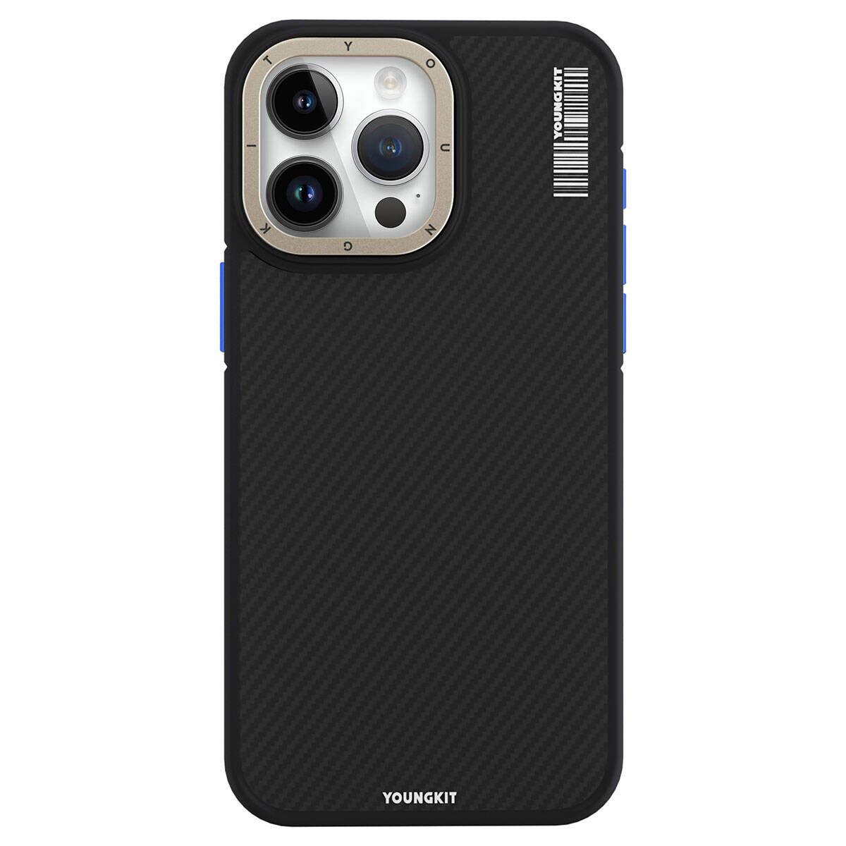 YoungKit 600D Kevlar iPhone 15 Pro Max Magsafe Şarj Özellikli Telefon Kılıfı - 9