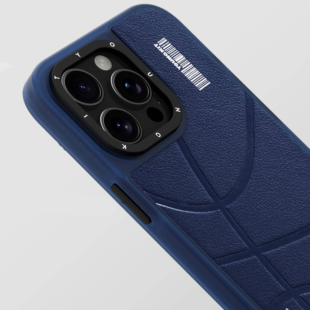 Youngkit Backboard Serisi Leather iPhone 15 Pro Max Magsafe Şarj Özellikli Telefon Kılıfı - 13