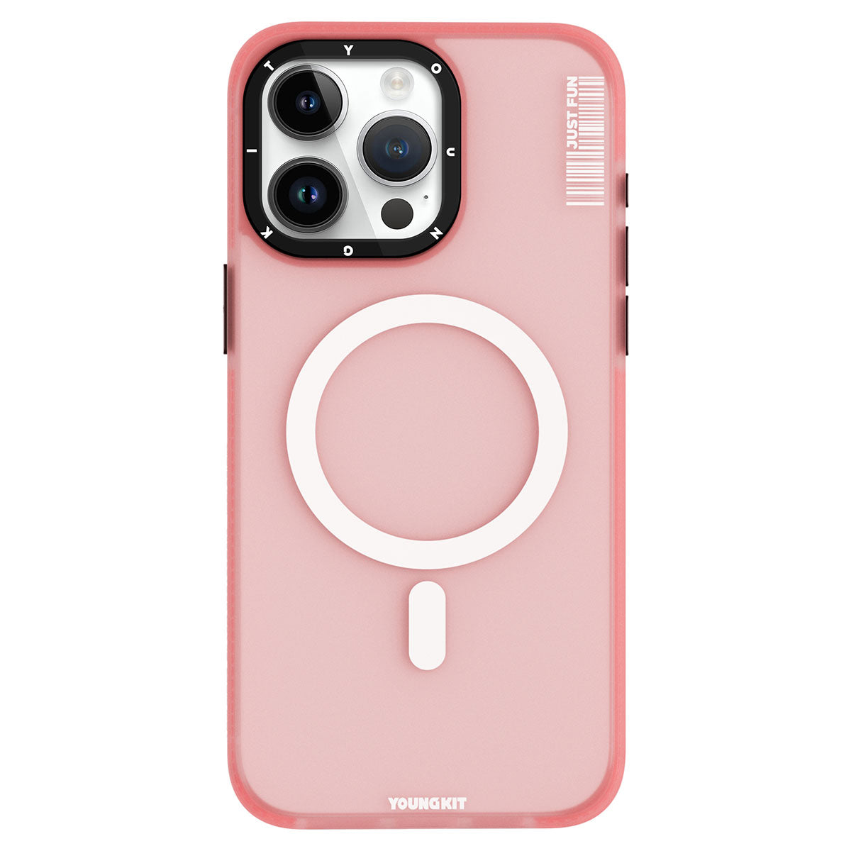 Youngkit Colored Sand Serisi iPhone 15 Pro Max Magsafe Şarj Özellikli Telefon Kılıfı - 9