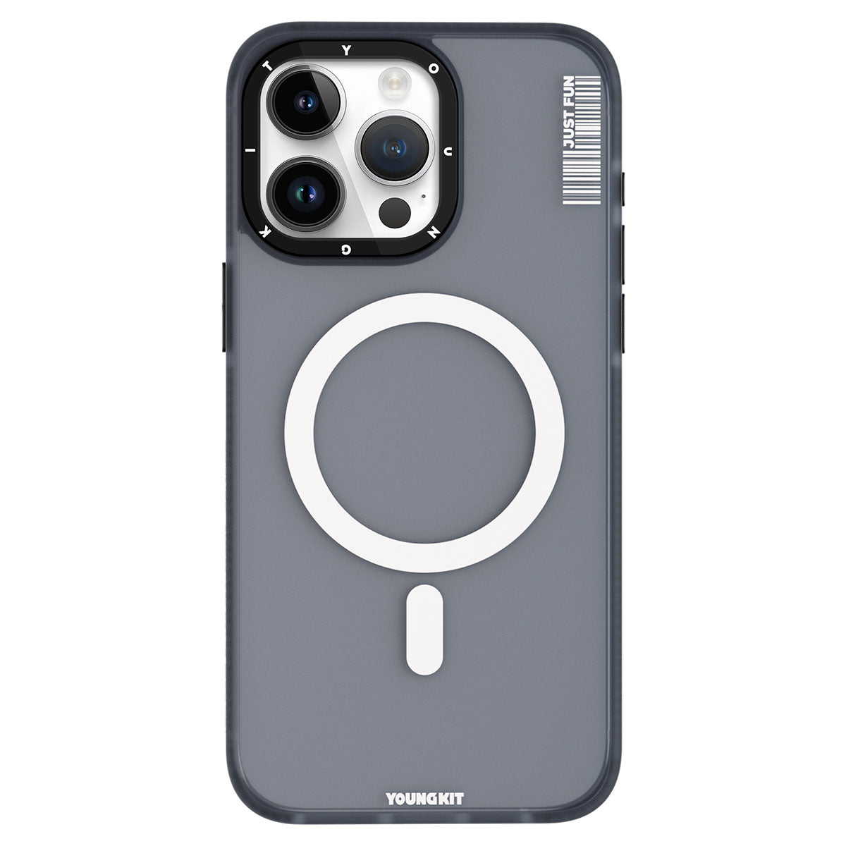 Youngkit Colored Sand Serisi iPhone 15 Pro Max Magsafe Şarj Özellikli Telefon Kılıfı - 8