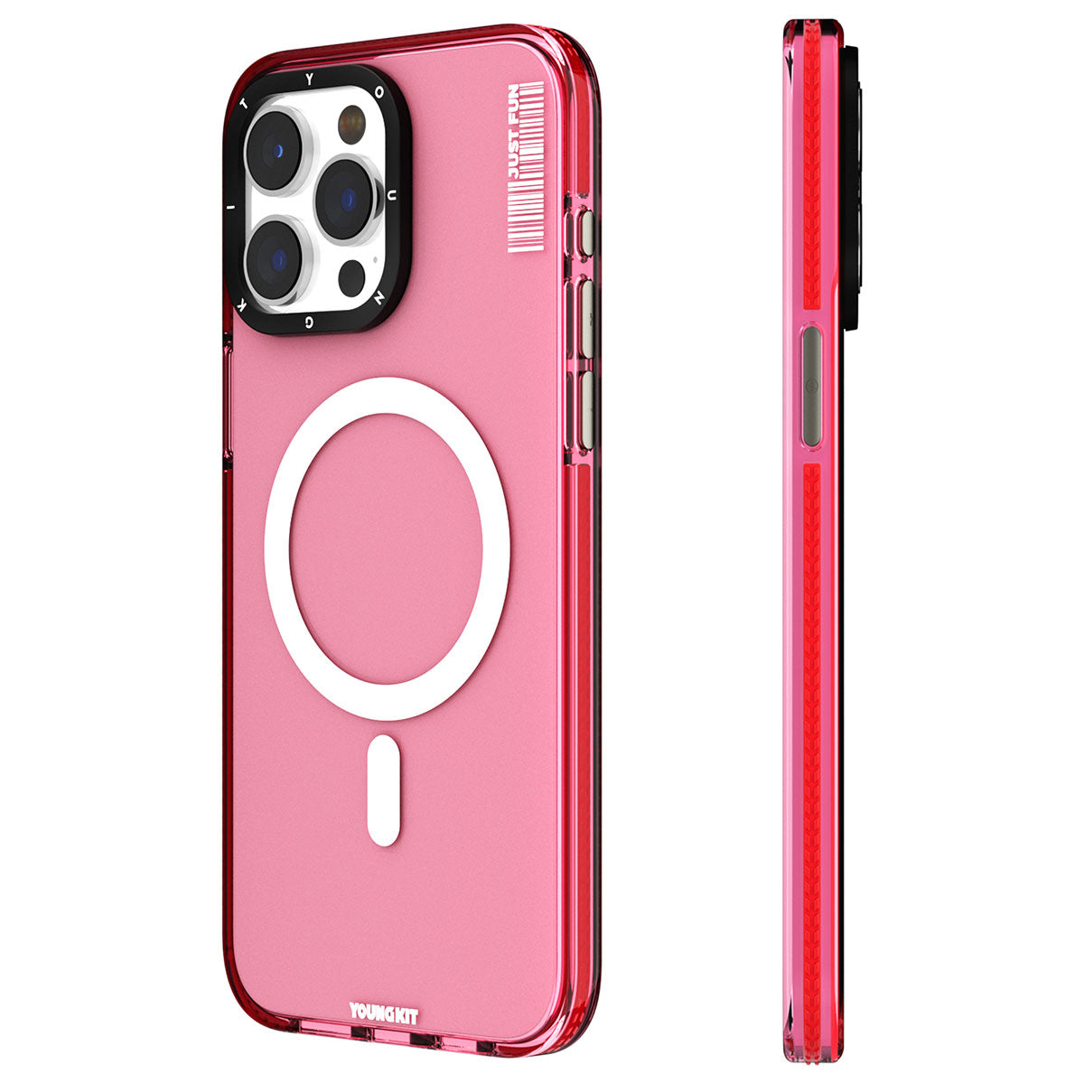 YoungKit Crystal Color Serisi iPhone 15 Pro Max Magsafe Şarj Özellikli Telefon Kılıfı - 9