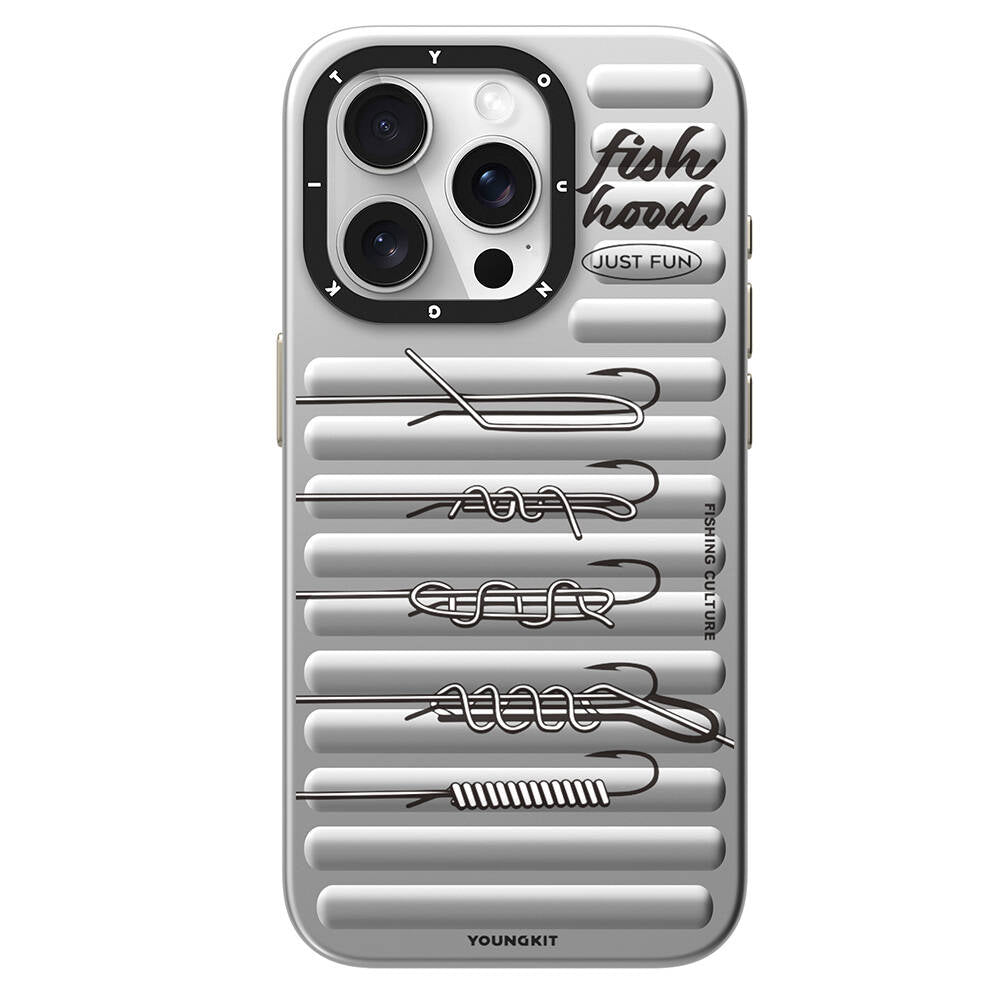 Youngkit Fishing Serisi iPhone 15 Pro Max Magsafe Şarj Özellikli Telefon Kılıfı - 2