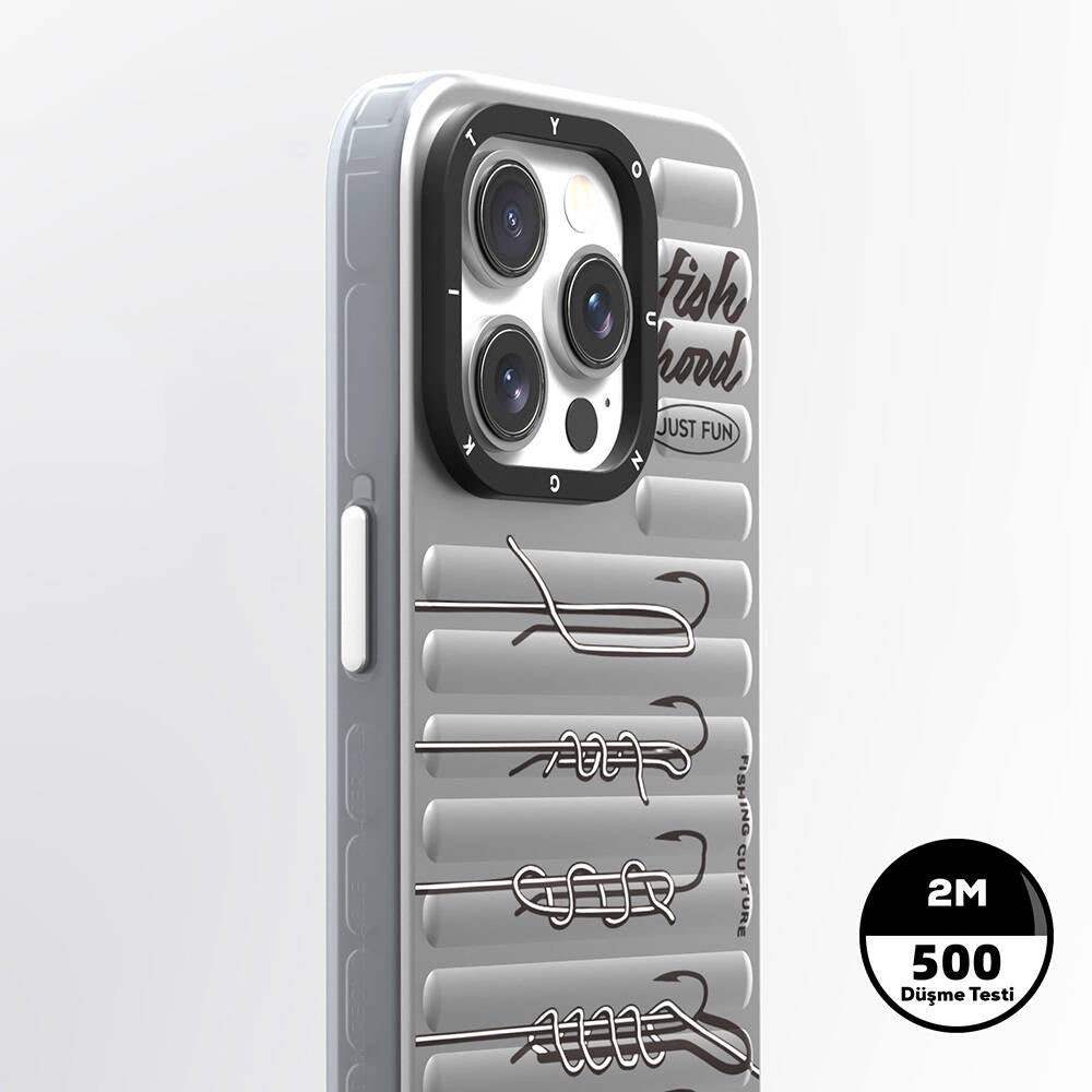 Youngkit Fishing Serisi iPhone 15 Pro Max Magsafe Şarj Özellikli Telefon Kılıfı - 4