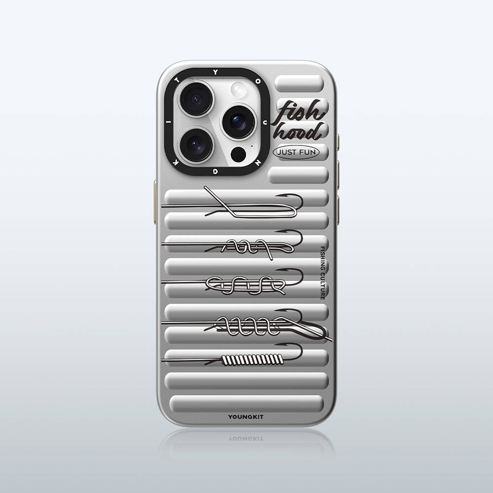 Youngkit Fishing Serisi iPhone 15 Pro Max Magsafe Şarj Özellikli Telefon Kılıfı - 7