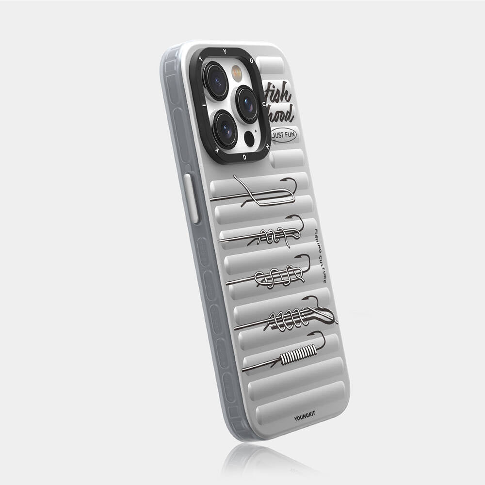 Youngkit Fishing Serisi iPhone 15 Pro Max Magsafe Şarj Özellikli Telefon Kılıfı - 10