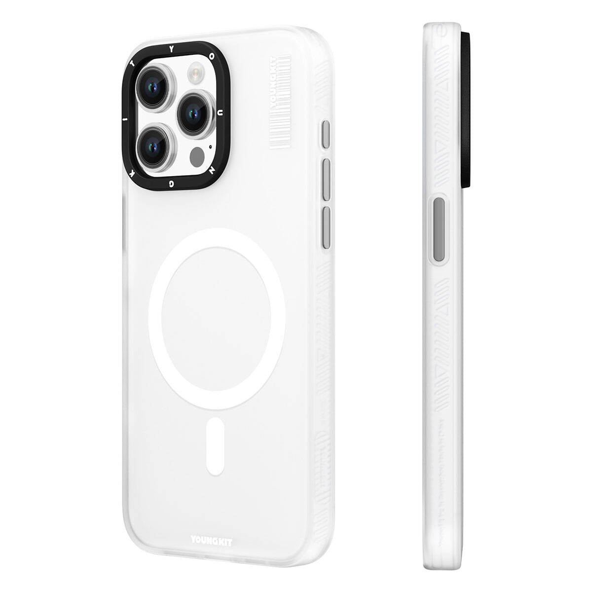 Youngkit Hidden Sand Serisi iPhone 15 Pro Max Magsafe Şarj Özellikli Telefon Kılıfı - 8