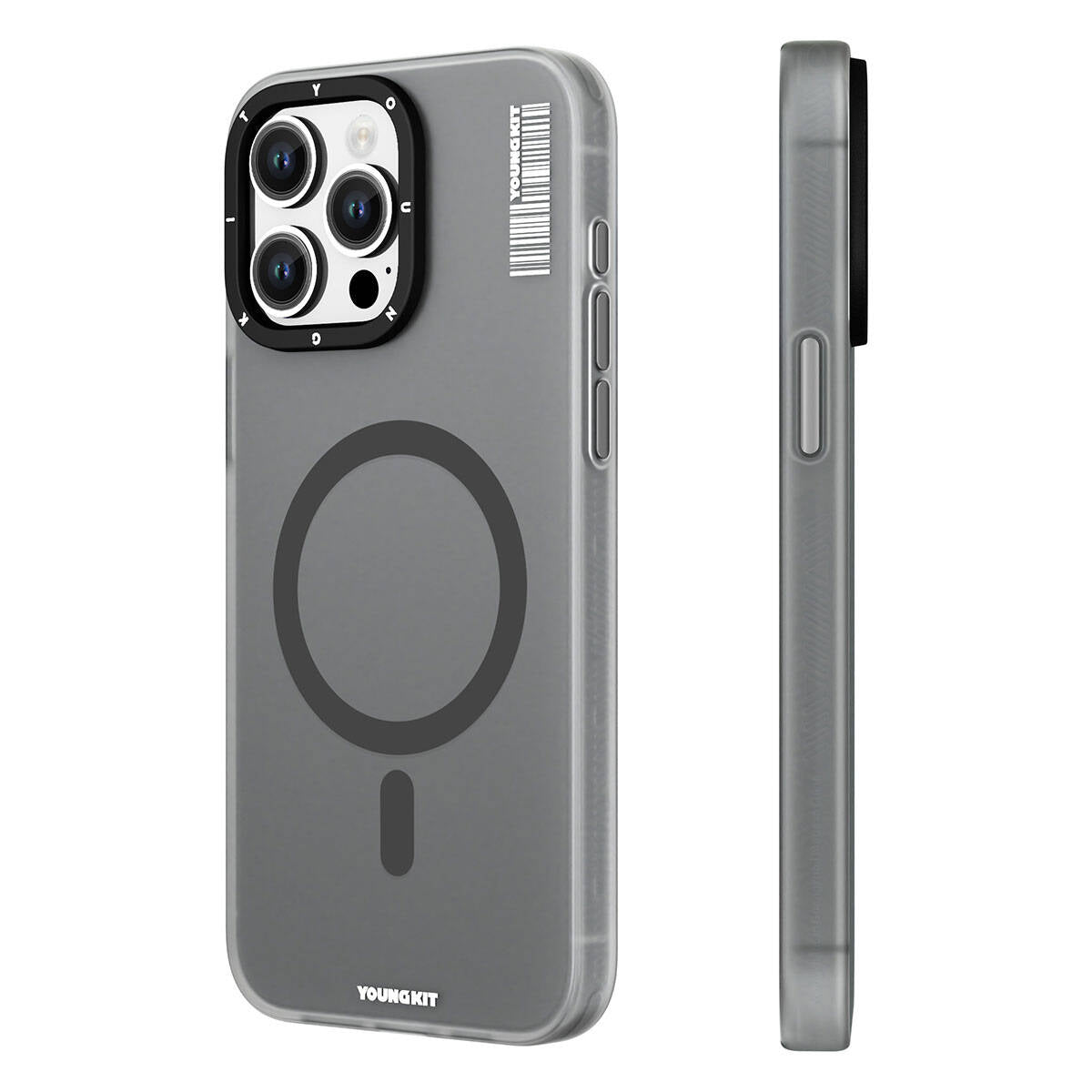 Youngkit Hidden Sand Serisi iPhone 15 Pro Max Magsafe Şarj Özellikli Telefon Kılıfı - 10