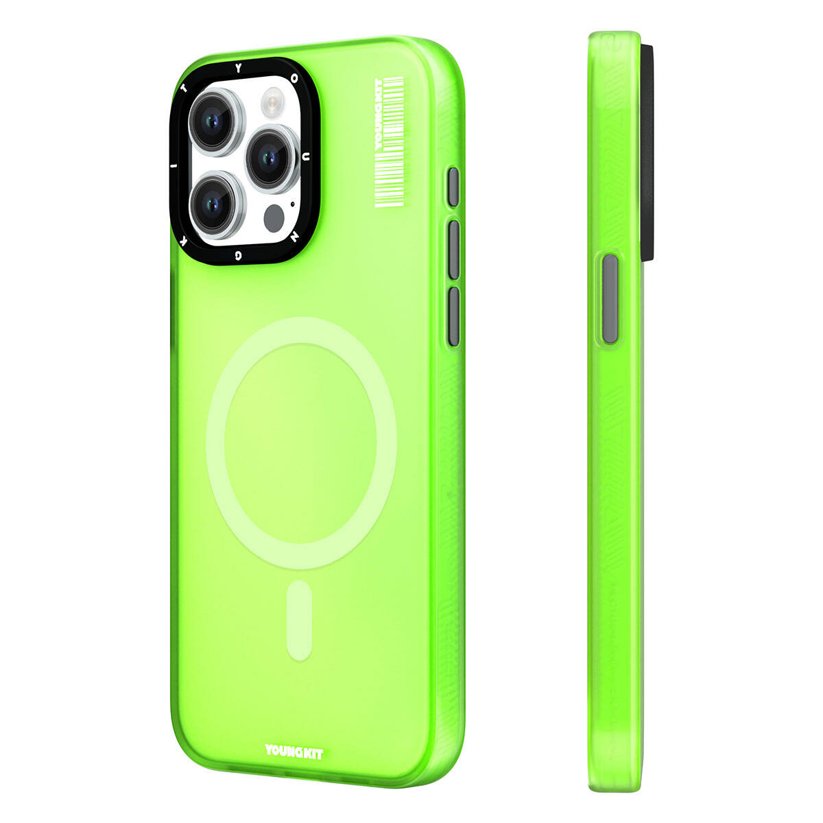 Youngkit Hidden Sand Serisi iPhone 15 Pro Max Magsafe Şarj Özellikli Telefon Kılıfı - 12