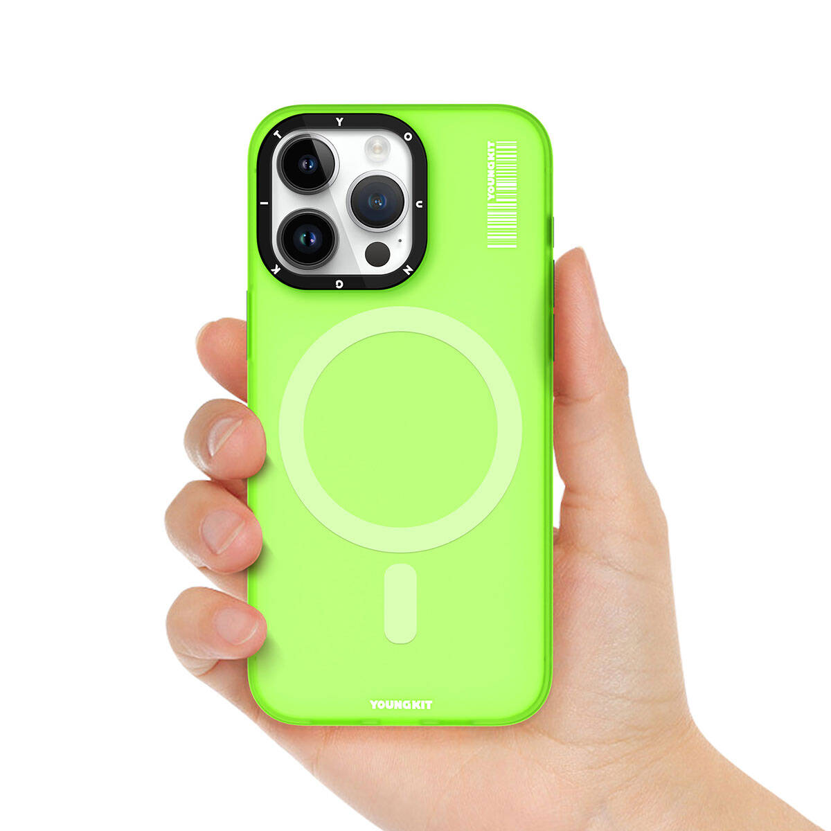 Youngkit Hidden Sand Serisi iPhone 15 Pro Max Magsafe Şarj Özellikli Telefon Kılıfı - 14