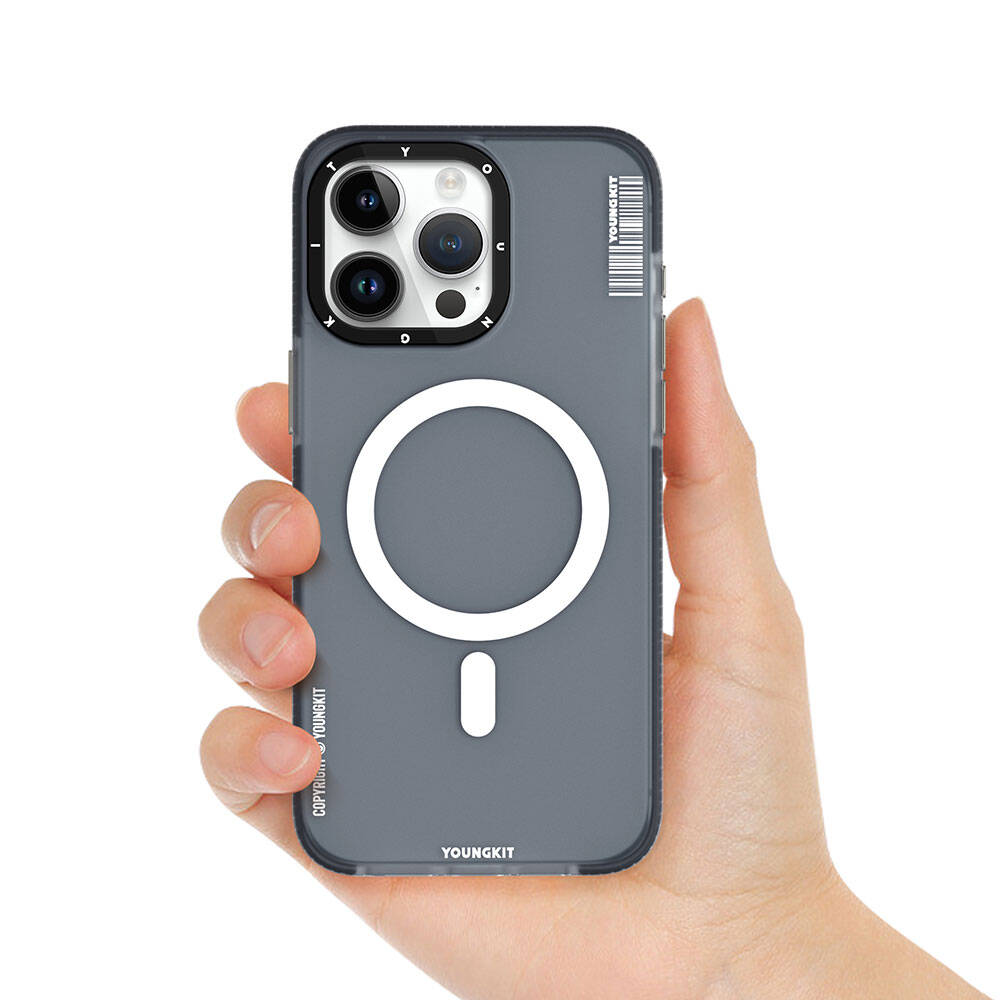 Youngkit Jiansha Serisi iPhone 15 Pro Max Magsafe Şarj Özellikli Telefon Kılıfı - 6