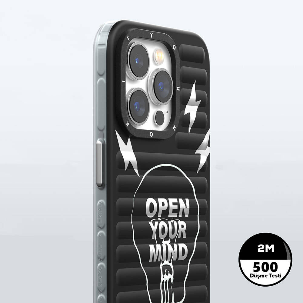 Youngkit Open Mind Serisi iPhone 15 Pro Max Magsafe Şarj Özellikli Telefon Kılıfı - 5