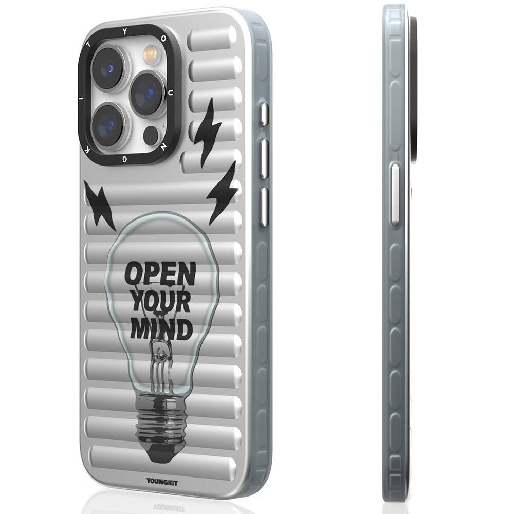 Youngkit Open Mind Serisi iPhone 15 Pro Max Magsafe Şarj Özellikli Telefon Kılıfı - 3