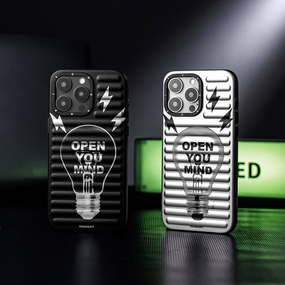 Youngkit Open Mind Serisi iPhone 15 Pro Max Magsafe Şarj Özellikli Telefon Kılıfı - 10