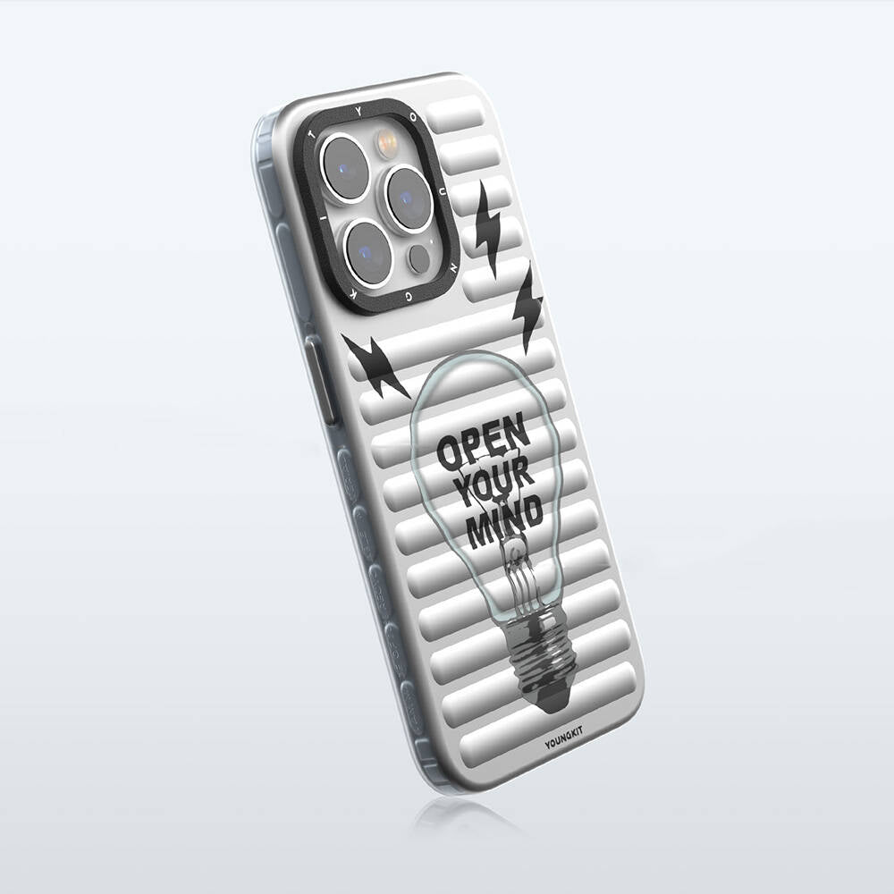 Youngkit Open Mind Serisi iPhone 15 Pro Max Magsafe Şarj Özellikli Telefon Kılıfı - 9